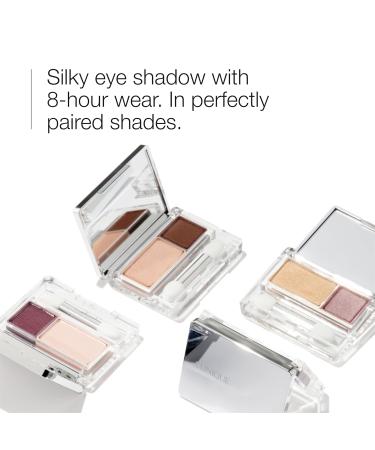 Clinique All About Shadow Duo Eye Shadow | Safe for Sensitive Eyes | AH Like Mink - Shimmer | International Shipping Available - Buy Online on GoSupps.com