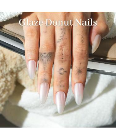 PrettyDiva Glazed Donut Chrome Powder - High Gloss Pearlescent Nail Art Powder for DIY Nail Designs (1g/Jar - Buy Online on GoSupps.com