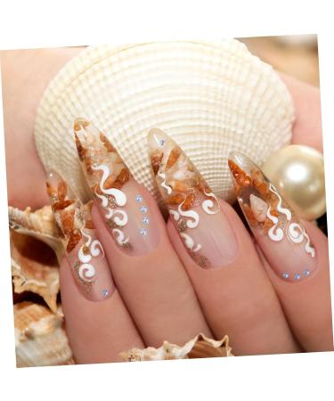 POPETPOP 12 Boxes Home Crafts Decor Flowers Decor Light House Decorations for Home Floral Decor Nail White Silk Ribbon Decorative Pearl Decoration for Home Mix Resin Ballet Shoes - Buy Online on GoSupps.com