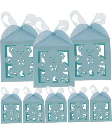 HOMSFOU 250 pcs manual wedding candy cases bride packing box carton candy box Christmas soap box candy gift cloth biscuit box wedding macaron box chocolate candy gift gift candy hollow - Buy Online on GoSupps.com