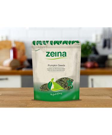 Zeina Pumpkin Seeds - 1kg Pack of Raw Pumpkin Seed Kernels | Gluten-Free, Vegan, High Protein, Fiber & Minerals - Buy Online on GoSupps.com