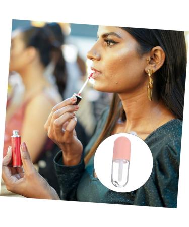 Lot de 8 Tubes D'huile L vres Transparents 5ml Petits Format Voyage Rechargeables pour Femmes Fournitures de Gloss L vres Rose - Buy Online on GoSupps.com