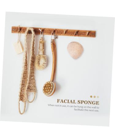 FRCOLOR Konjac Sponge Set - 3 Pcs Exfoliating Face & Body Wash Sponges | Natural Compressed Facial Cleanser for Glowing Skin - International Shipping Available - Buy Online on GoSupps.com