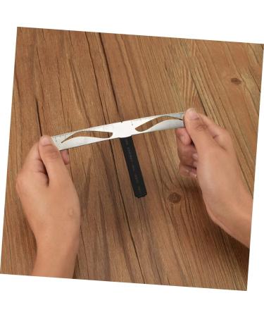 Beavorty 3 Pcs Brow Stencils Eyebrow Grooming Stencil Eyebrow Ruler Stencil Stainless Steel Positioning Ruler - Buy Online on GoSupps.com