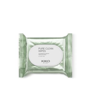 KIKO Milano Pure Clean Wipes Make-Up Remover Wipes For The Face Eyes And Lips