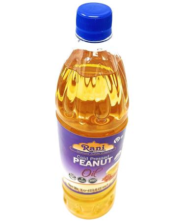 Rani Peanut Oil 33.8oz Cold Pressed - 100% Natural & Non-GMO | Vegan & Gluten Friendly | 1 Liter (Pack of 1) - Buy Online on GoSupps.com