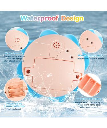 Octopus Bathly Toy: Light-Up Automatic Water Spray Toy for Kids - Smiling Blue - Buy Online on GoSupps.com