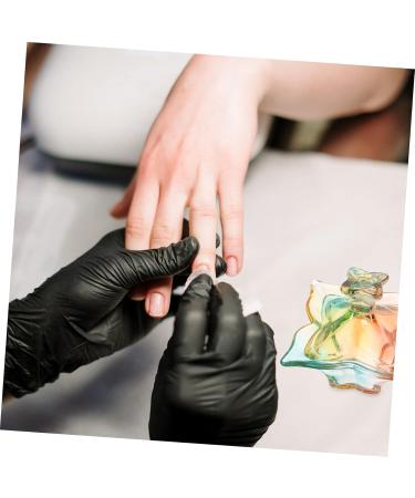 Ipetboom 1pc Nail Art Crystal Cup Glass Nail Cup Glass Nail Monomer Container Nail Dipping Dish Clear Glass Crystal Acrylic Nail Brush Cups with Lid Powder Manicure Nail Supplies 9.1x9cm Assorted Color - Buy Online on GoSupps.com