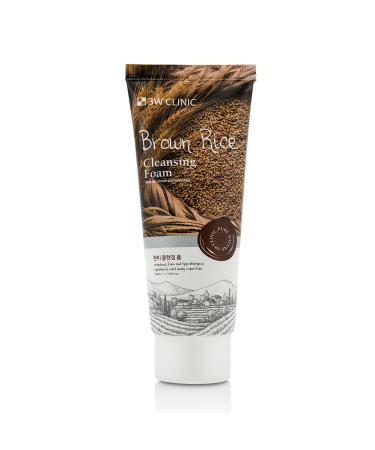 3W Clinic Brown Rice Cleansing Foam 100ml - Best Seller for Clear Skin | International Shipping Available - Buy Online on GoSupps.com