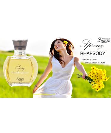 SPRING RHAPSODY BY CREATION LAMIS PERFUME FOR WOMEN 3.3 OZ / 100 ML EAU DE PARFUM SPRAY