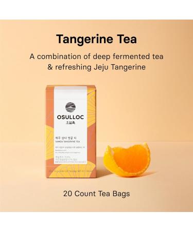 Osulloc Tangerine Tea - Premium Jeju Tea Blend 20 Tea Bags (30g) - Elevate Your Tea Experience - Buy Online on GoSupps.com