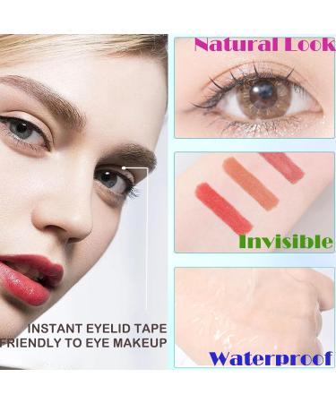 400 Count Eyelid Tape for Hooded Eyes - Invisible Droopy Lids & Double Eyelid Lifter Strips (4mm - 7mm) - Buy Online on GoSupps.com