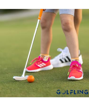 Golfling Kids Putter Set - Junior Golf Putter for Ages 3-8 - Two Way Putter with Balls - 25.0 Inches - Silver/Blue - Buy Online on GoSupps.com