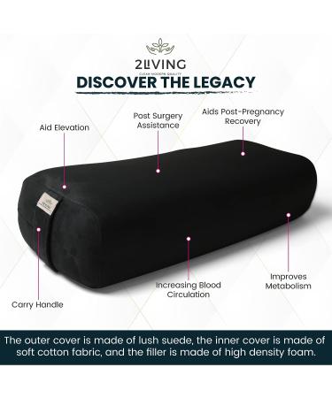 2Living Yoga Set: Bolster, Strap, and E-book - Complete Your Yoga Practice - Buy Online on GoSupps.com
