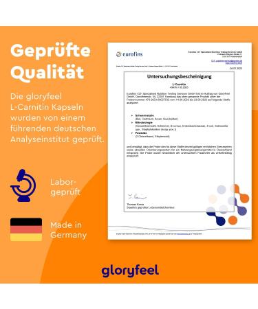 L-Carnitin 2000 - Pure Carnipure by Lonza | 140 Vegan Capsules | High-Dose L-Carnitine | Laboratory Tested | Made in Germany - Buy Online on GoSupps.com