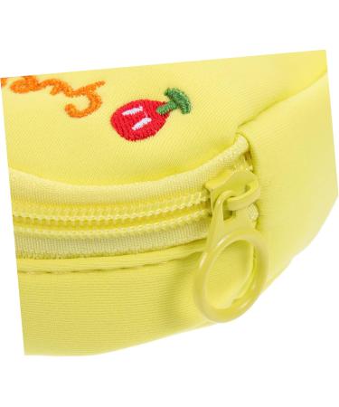 Buy Cabilock Decorative Towel-Storage Bag for Menstrual Taping | Stylish Cotton Cash Bag | 13x13cm Japanese Yellow Design - Buy Online on GoSupps.com