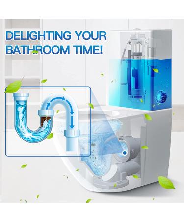 Vacplus Automatic Toilet Bowl Cleaner Tablets - 12 Pack, VA-T165 - Bathroom Toilet Tank Cleaner - Buy Online on GoSupps.com