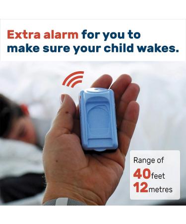 DRI Sleeper Eclipse Wireless Bedwetting Alarm Special Package: Perfect Solution for Deep Sleepers with Extra Parental Alarm Base - Buy Online on GoSupps.com