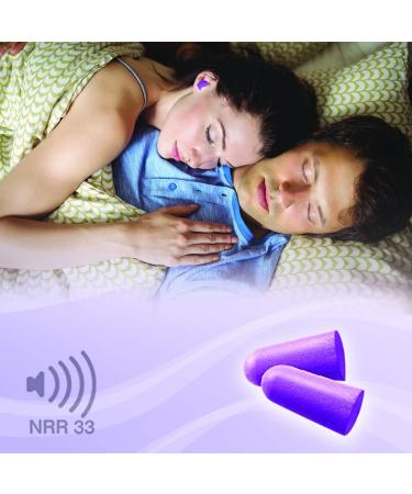MOLDEX Soft Foam Earplugs 40 Pairs - 33dB NRR for Sleeping, Snoring, Work, Travel, Shooting - Made in USA - Buy Online on GoSupps.com