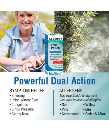 BioAllers Tree Pollen Allergy Treatment Homeopathic Drops - 1 Fl Oz - Buy Online on GoSupps.com