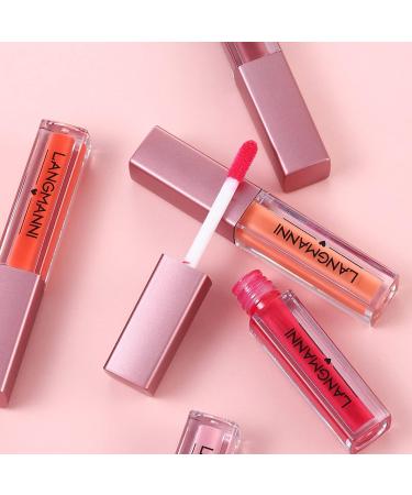 LANGMANNI 12Pcs Lip Gloss Collection Set - Shiny, Smooth, Liquid Lip Stains in Rich Colors for Girls and Women - Buy Online on GoSupps.com