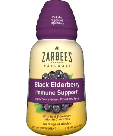 Zarbee's Black Elderberry Immune Support 8 fl oz (236 ml)