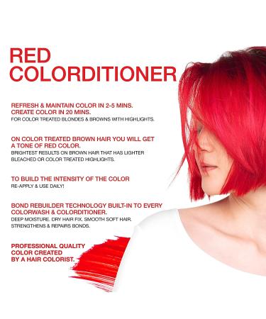 Celeb Luxury Viral Colorditioner Red 8.25 Fl Oz - Professional Semi-Permanent Hair Color Depositing Conditioner - Buy Online on GoSupps.com