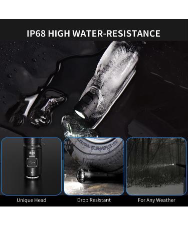 WUBEN C3 Flashlight | 1200 Lumens Rechargeable Tactical LED Flashlight | 6 Modes, IP68 Waterproof, Pocket-Sized EDC Light for Emergency, Rescue, Hunting - Buy Online on GoSupps.com