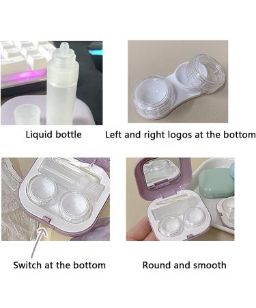 FCSHFC Portable Contact Lens Case - Compact Double Storage Box (Color A) | Easy Care & Travel-Friendly - Buy Online on GoSupps.com