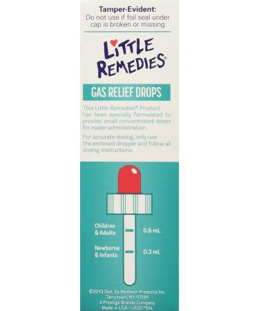 Little Remedies Gas Relief Drops 1 oz - Pack of 3 | Fast-Acting Formula - Buy Online on GoSupps.com