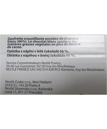  KitKat Nestl KitKat White 41 g - Pack of 24 - Buy Online on GoSupps.com