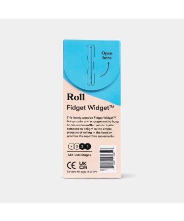 Relish Adult Fidget Toy - Wooden Roll Fidget Widget for Alzheimers & Dementia Activities - Buy Online on GoSupps.com