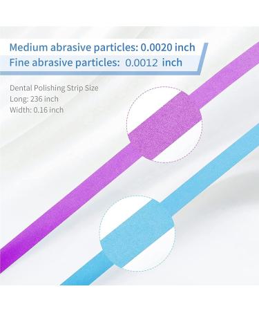 Dental Polishing Strips 4mm x 6M Fine (Blue) - 1 Count | Teeth Abrasive & Finishing Strips - Buy Online on GoSupps.com