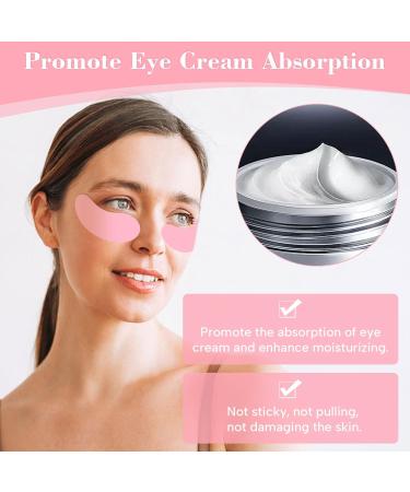 Under Eye Patches Silicone - Reusable 2 Pcs for Fine Lines & Wrinkles Includes Metal Applicator & Pink Tin Case - Buy Online on GoSupps.com
