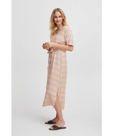 fransa FRFUN DR 3-20612313 Women's Casual Dress XXL Geranium Mix C (202064) - Buy Online on GoSupps.com