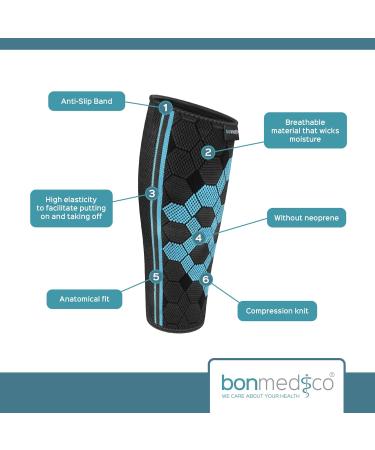 Buy Bonmedico Vido Calf Brace - Pain Relief & Stabilization for Small Calves | International Shipping Available - Buy Online on GoSupps.com