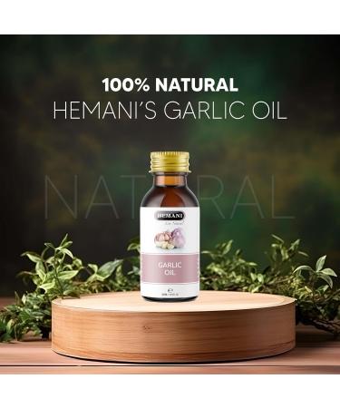 Huile d'ail pour la repousse des cheveux - Hemani Amande 30 ml (Lot de 1) - Buy Online on GoSupps.com