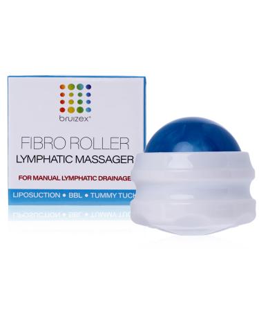 Lymphatic Drainage Massager: Fibro Roller for Lymphatic Massage I for Post Surgery Recovery After 360 Lipo, Tummy Tuck, BBL I Works with lipofoam, Foam Pads, Faja I by Bruizex