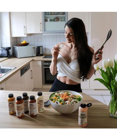 Gymqueen Mamma Mia Zero Sauce 2x265ml Low-Calorie Fat-Free Sugar-Free Vegetarian Curry Ketchup for Dishes & Salads - Buy Online on GoSupps.com