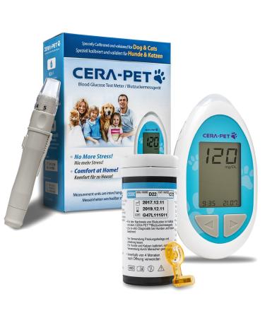 Cera-Pet blood glucose meter for dogs and cats - complete starter set - Buy Online on GoSupps.com