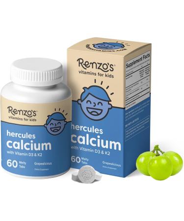 Renzo's Stronger Now Bundle: Picky Eater Kids Multivitamin & Hercules Calcium with Vitamin D3 - Buy Online on GoSupps.com