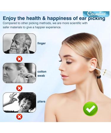 Premium Ear Wax Removal Tool Kit - Electric Ear Pick with 4 Tips for Adults & Kids | Effective Earwax Cleaner & Pressure Relief - Buy Online on GoSupps.com