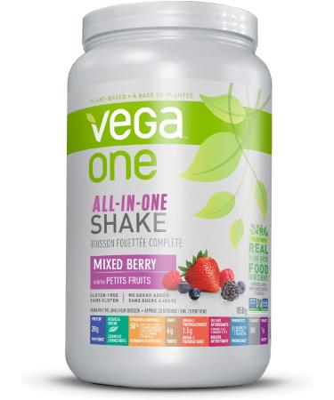 Vega Sport Protein Powder (Berry 19 Servings) + Vega All-in-One Vegan Protein Powder (Mixed Berry 20 Servings) Berry Protein Powder + Protein Powder Vanilla - Buy Online on GoSupps.com