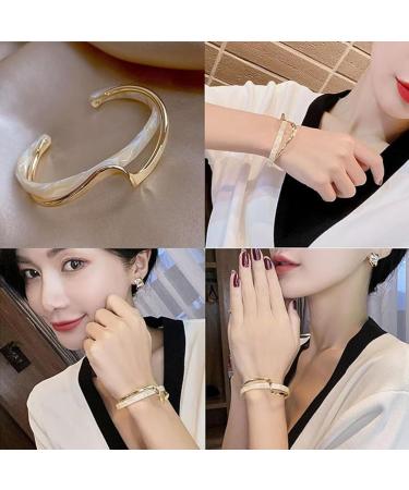 Oveallgo LeanLine Magnetic Bangle Lymphatic Drainage Magnetic Bangle Lymph Detox Lymphvity Magnetic Therapy Germanium Bracelet (1Pcs) - Buy Online on GoSupps.com