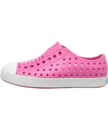 Native Shoes Jefferson Child Water Shoe - Unisex Kids 18 EU Hollywood Pink & Shell White - Shop Internationally! - Buy Online on GoSupps.com
