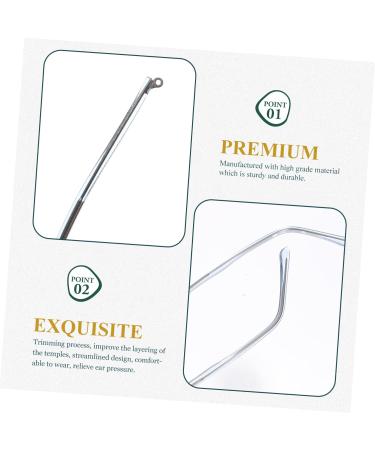 Premium Healeeved Glasses Replacement Set - Metal Accessories & Repair Parts for Men & Women | Blue 13.8x0.36cm - Buy Online on GoSupps.com