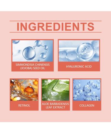 Retinol & collagen facial care stick 40 g retinol firming cream against wrinkles day and night neck firming cream longlasting care for all skin types - Buy Online on GoSupps.com