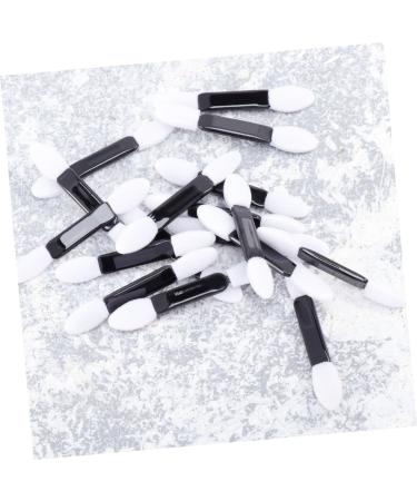 100pcs Double Ended Makeup Applicator Sponge Sticks - Best Blending Tool for Eyeshadow & Eye Makeup | Travel Friendly White Sponges - Buy Online on GoSupps.com