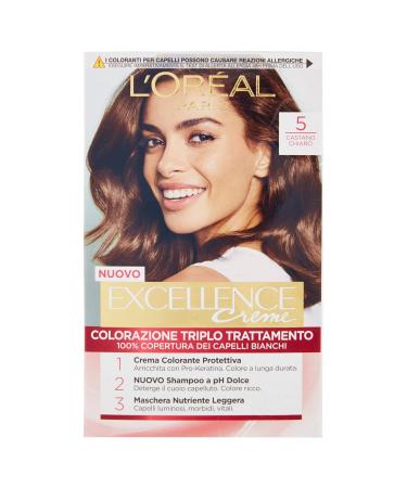 EXCELLANCE N.5 castano chiaro - The hair dyes