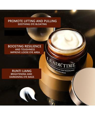 Anti-Wrinkle Eye Cream & Serum - Instant Firming Eye Care for Dark Circles & Puffiness (2PCs) - Buy Online on GoSupps.com